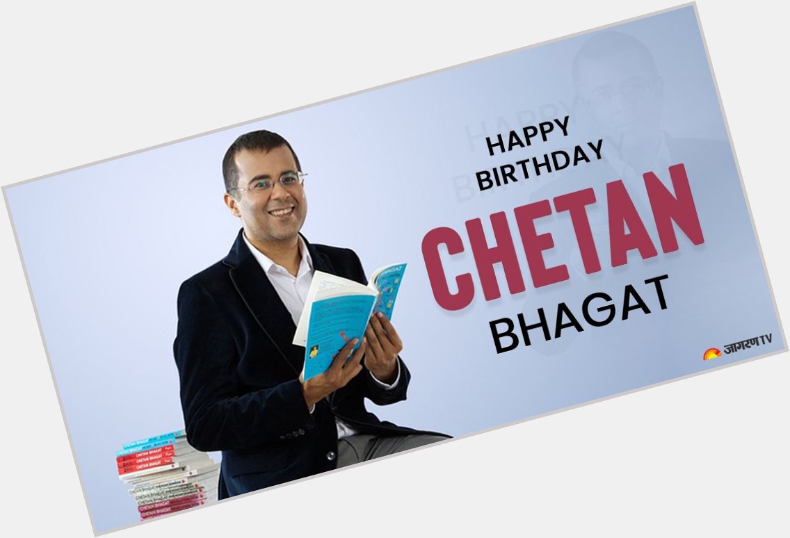 Wishing the eminent author, Chetan Bhagat, a very Happy Birthday!  