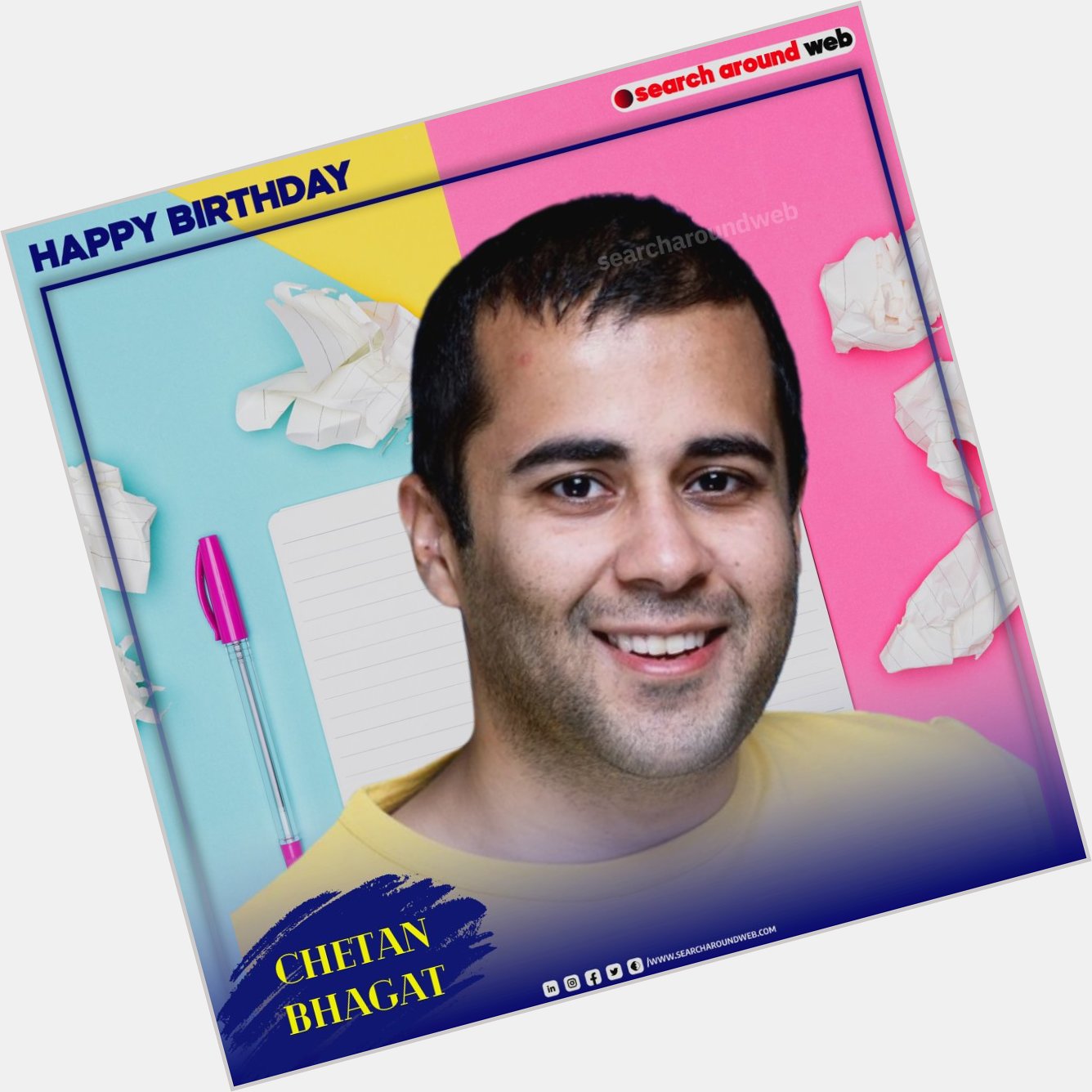  Happy Birthday - Chetan Bhagat     