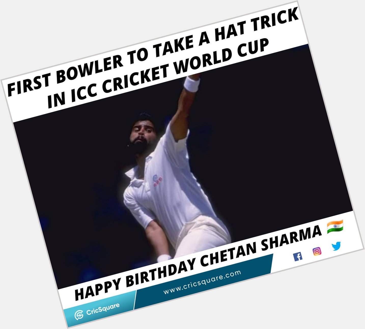 Happy Birthday Chetan Sharma    