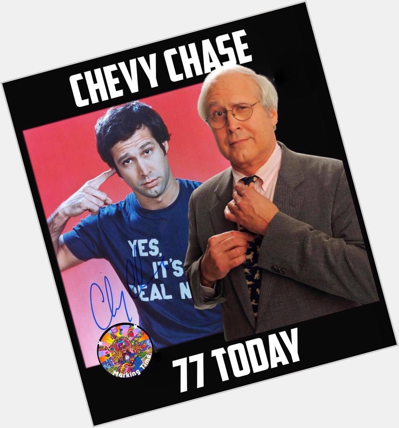 Happy Birthday to legendary comedian and actor Mr Chevy Chase                                 