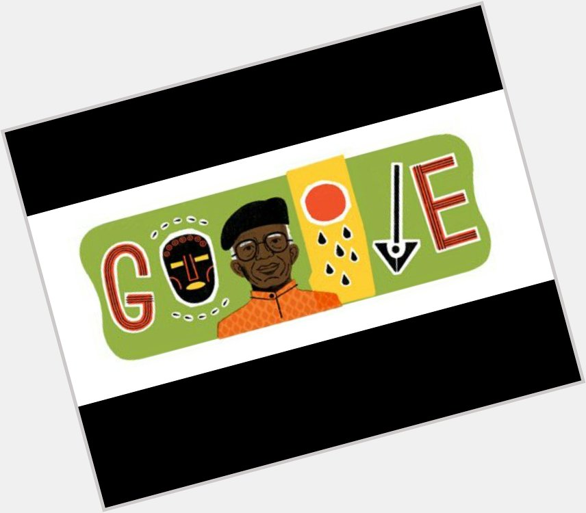 Google celebrates Chinua Achebe.. A true legend!! Happy birthday, rest on! 