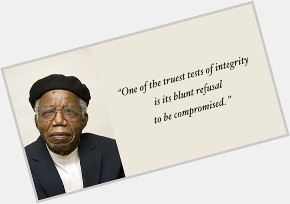 Happy Birthday to Chinua Achebe, a Nigerian novelist, poet, professor, and critic; wrote Things Fall Apart. 