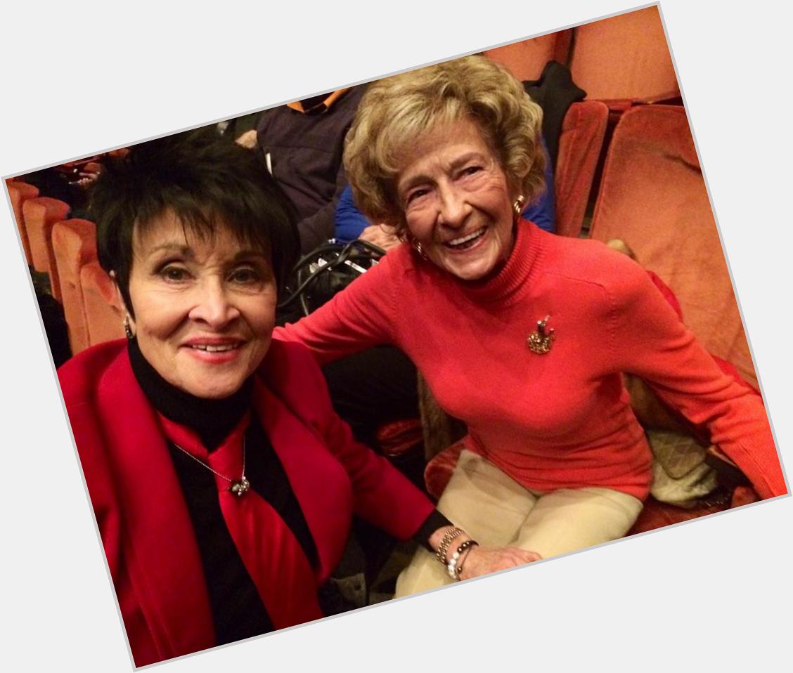 Happy Birthday to legend, Chita Rivera! Here\s a photo of Ms. Rivera and Lilo from our Opening! 