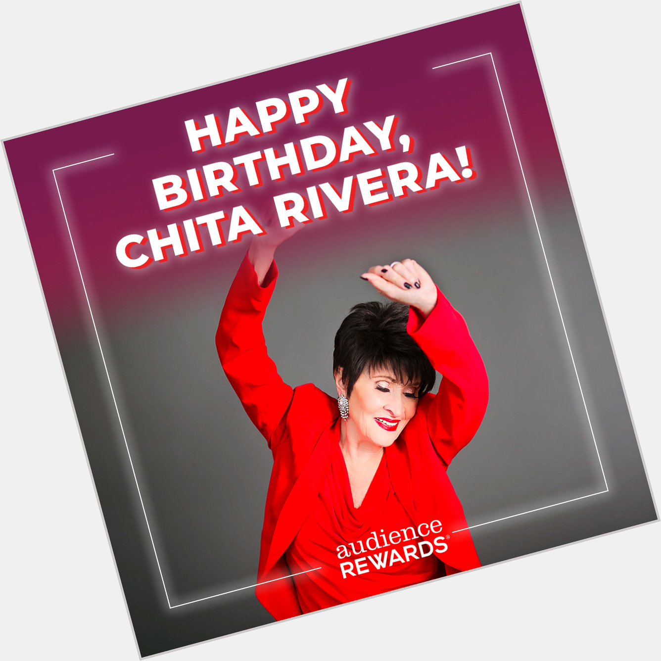 Happy 90th birthday to the legendary Chita Rivera! 