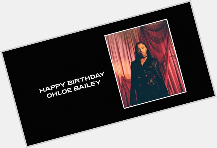 E voltamos aos calendário

Happy Birthday Chloe Bailey 

 