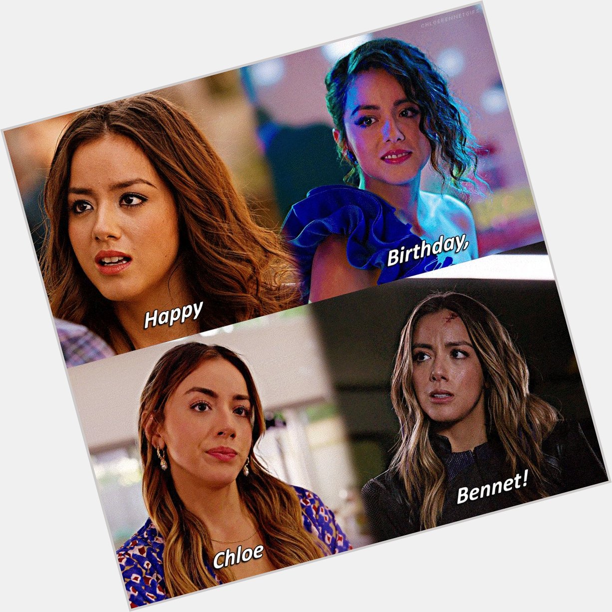 The beautiful and talented Chloe Bennet turns 31 today! Happy birthday, 