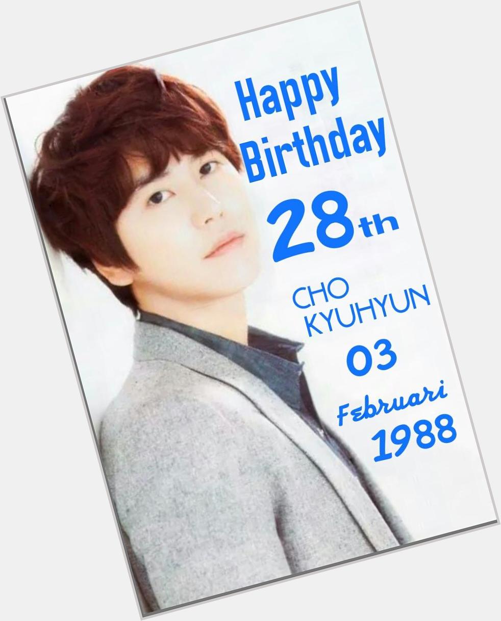    Happy Birthday kesayanganku Cho Kyuhyun 