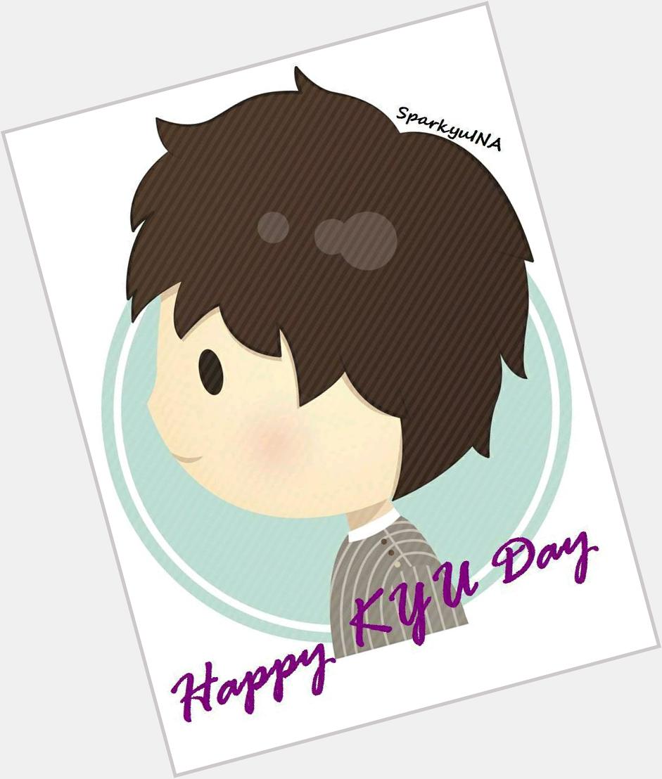 HAPPY BIRTHDAY CHO KYUHYUN I LOVE YOU And WE WILL ALWAYS SUPPOYOU   
