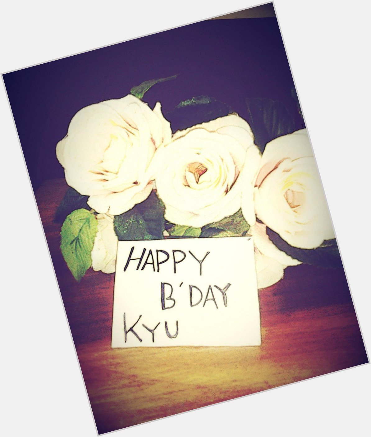  Happy Birthday Cho Kyuhyun... 