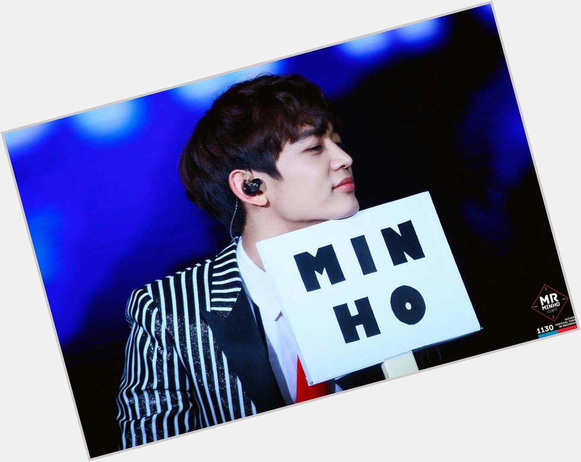 To the glue of SHINee and SW, choi minho, happy bday.  
