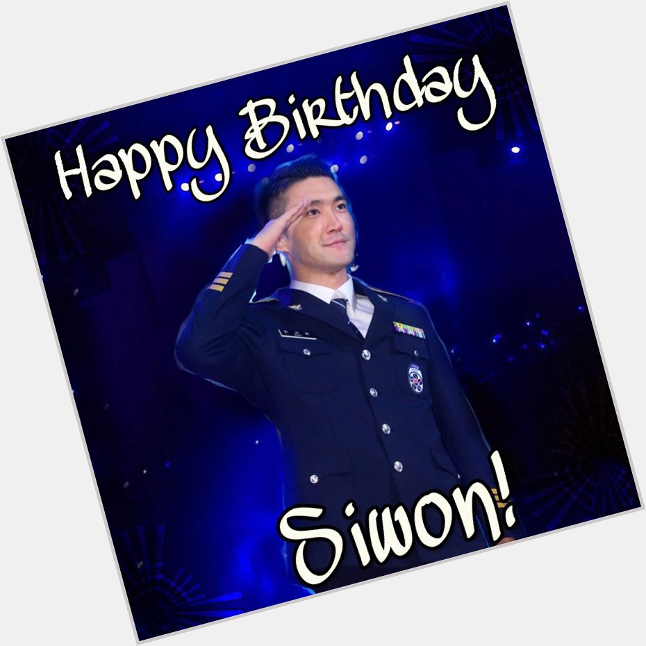 Happy Birthday Choi SiWon!
Eres Único Por Tener 2 Cumpleaños Al Año.
ELF TE AMA     
