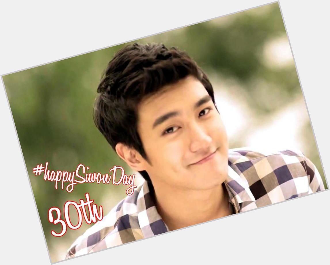 Happy birthday Choi Siwon oppa 