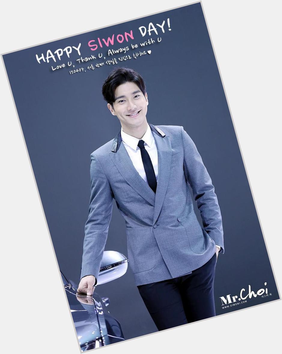 Happy Birthday to the handsome prince Choi Siwon!! Love you so much     