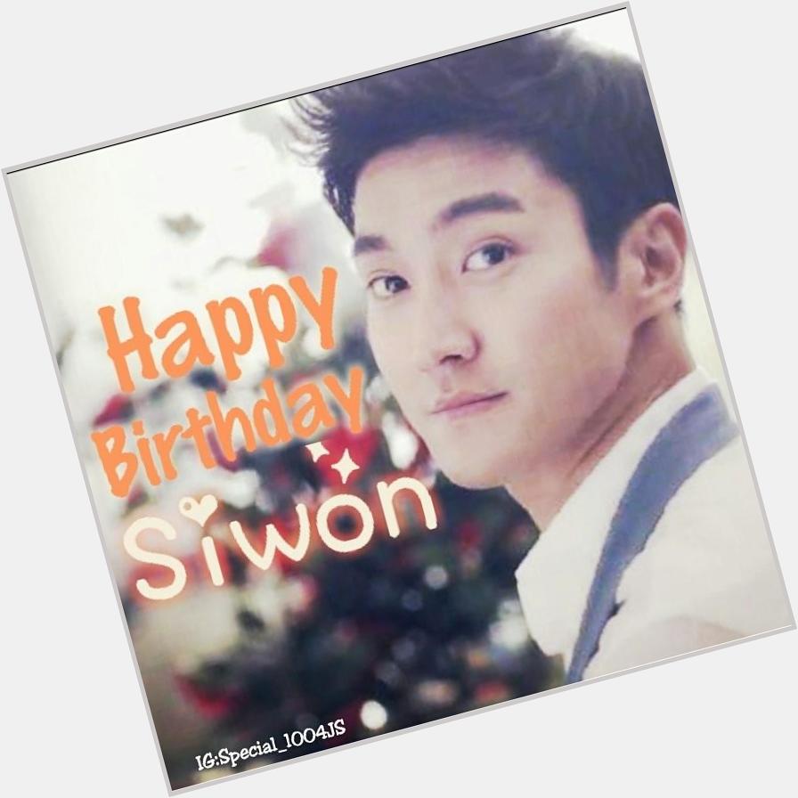 Happy Birthday Choi Siwon  