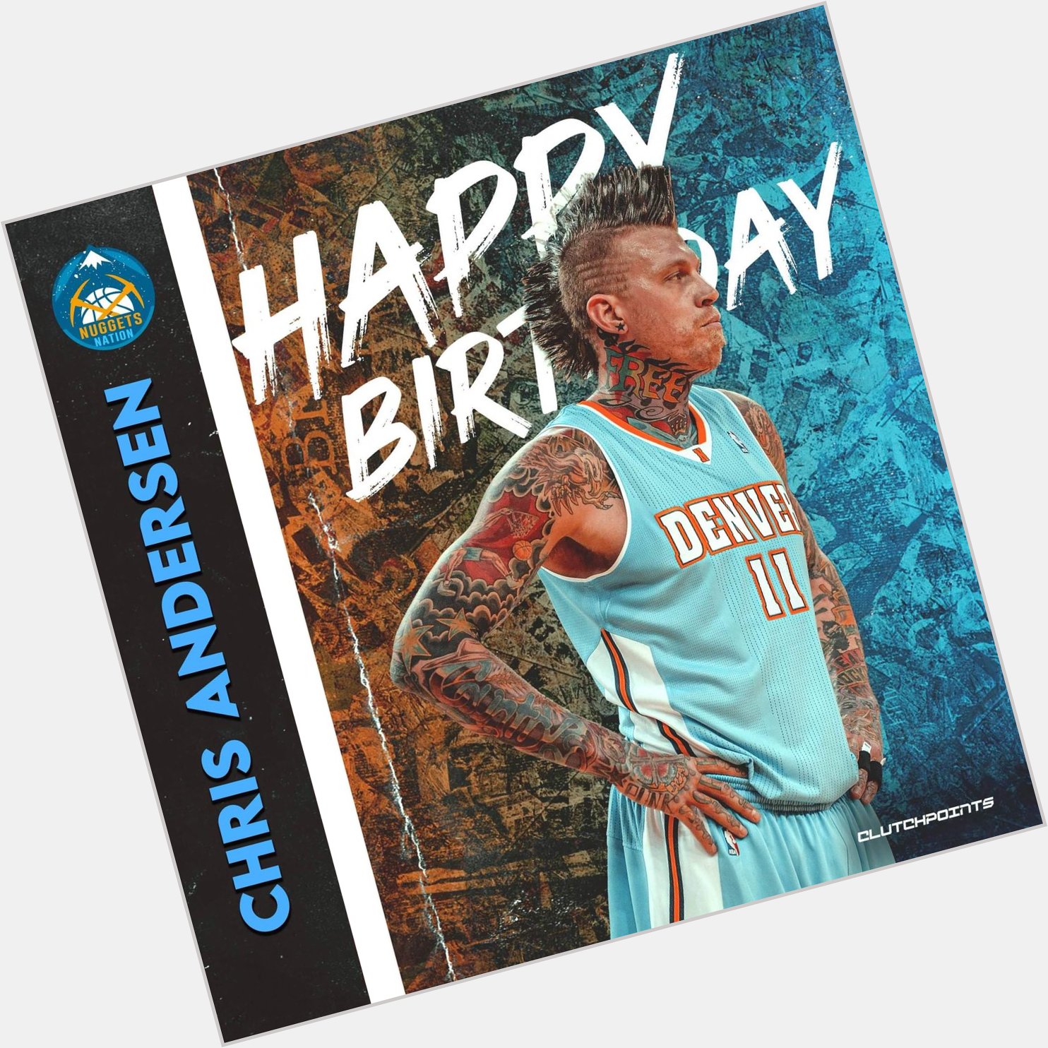 Join Nuggets Nation in wishing Chris Andersen a happy 43rd birthday!  