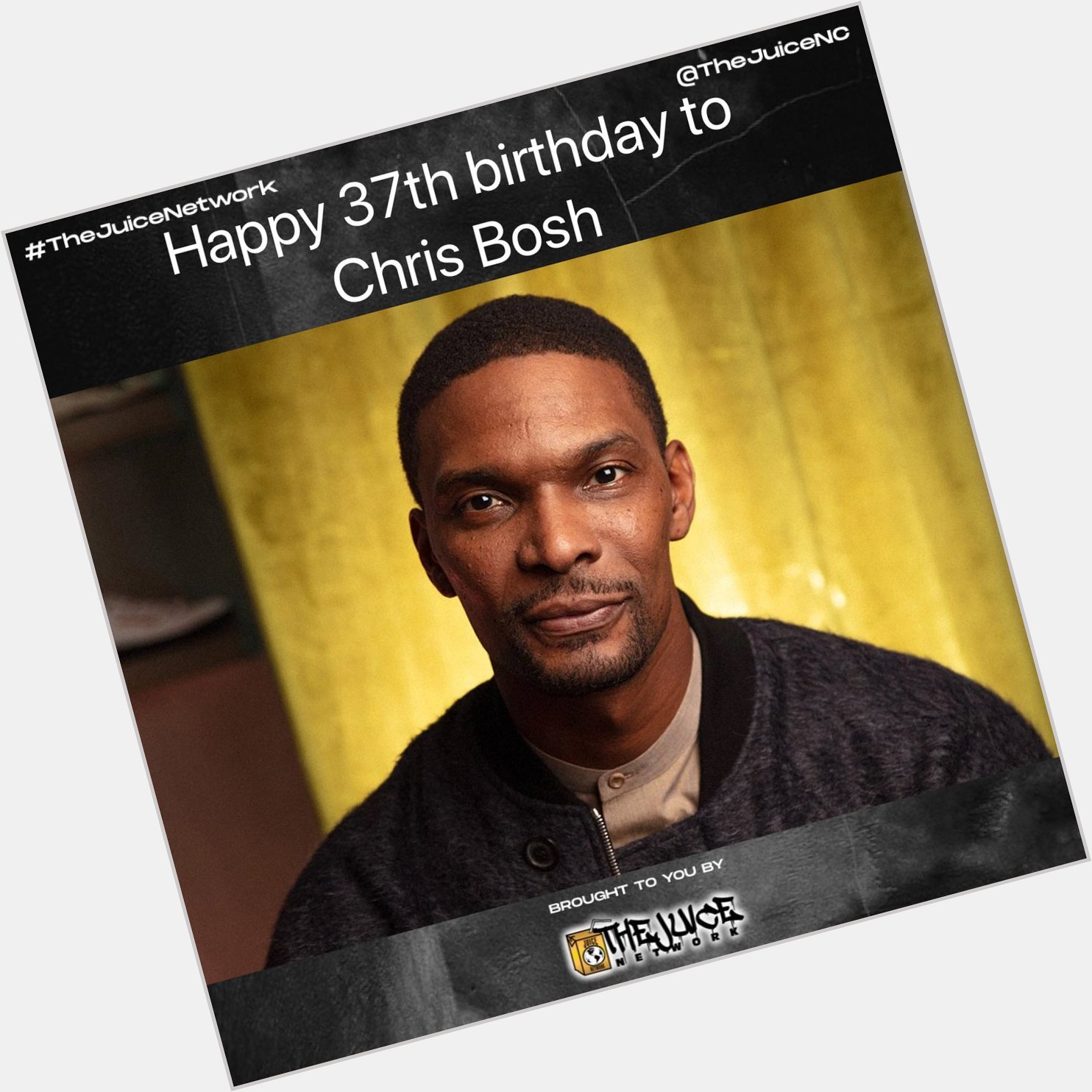 Happy 37th birthday to Chris Bosh!    
