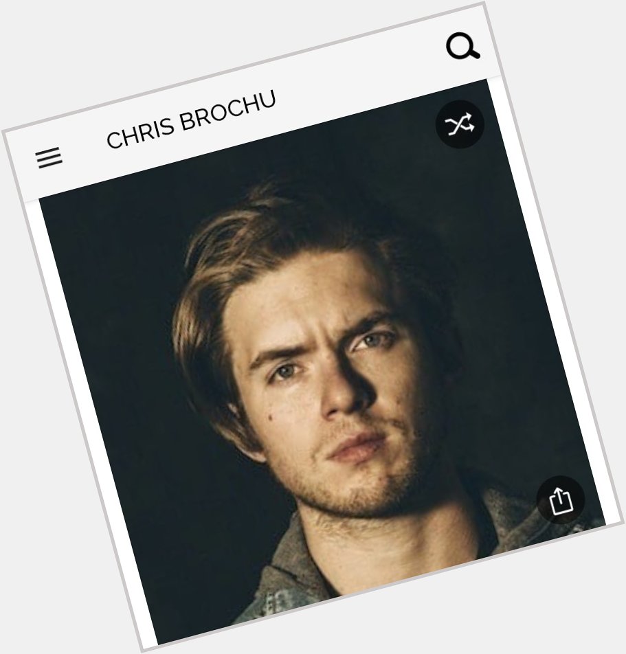 Happy birthday to this great actor.  Happy birthday to Chris Brochu 