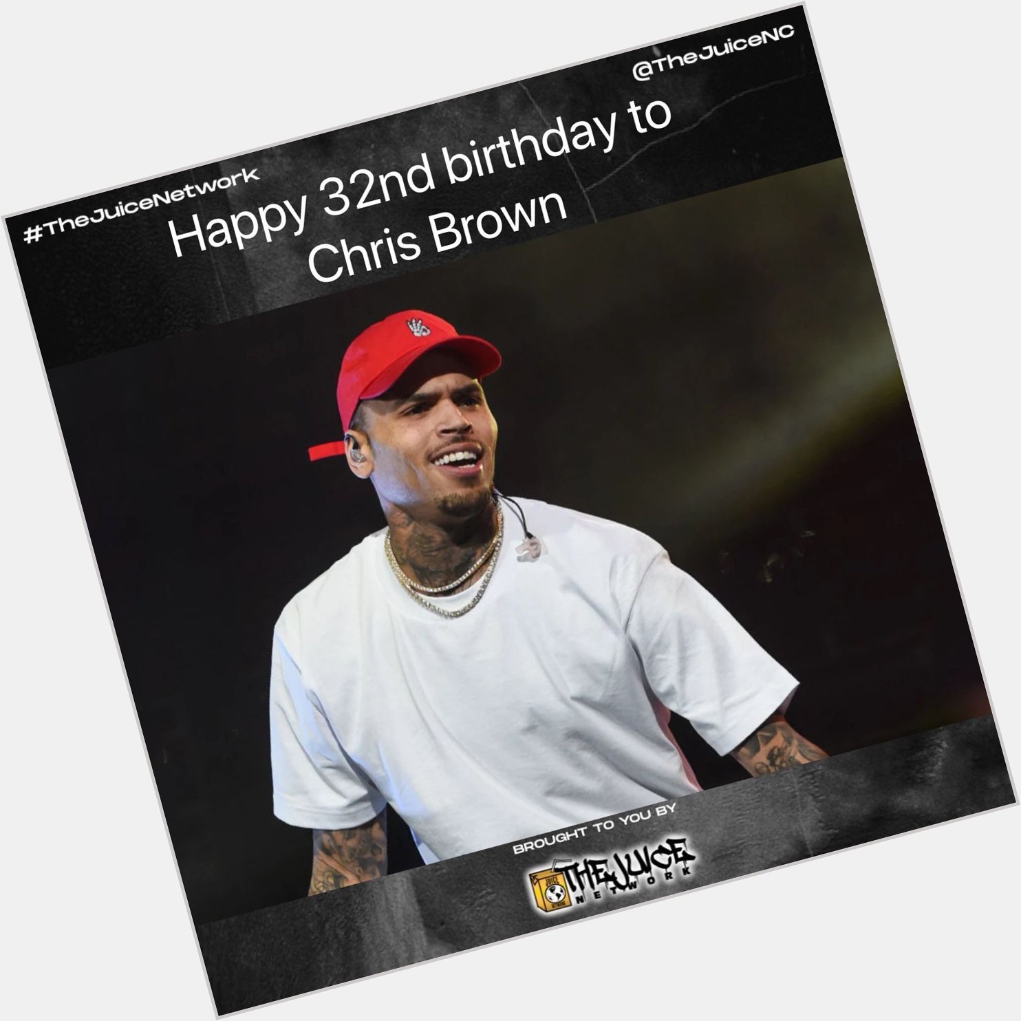 Happy 32nd birthday to Chris Brown!    