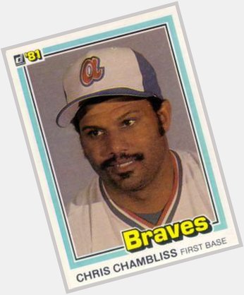 Happy bday to former 1b, Chris Chambliss (80-86)! Some consider him a Yankee, I say he\ll always be a Brave! 