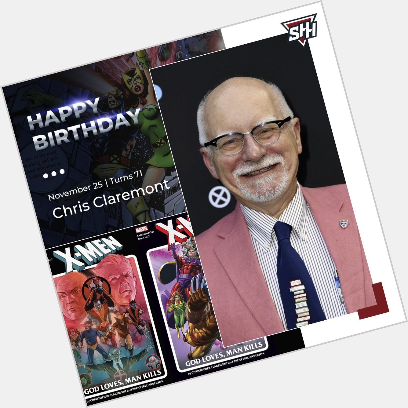 Happy Birthday to Chris Claremont, the writer who turned the into one of Marvel\s most popular comics. 