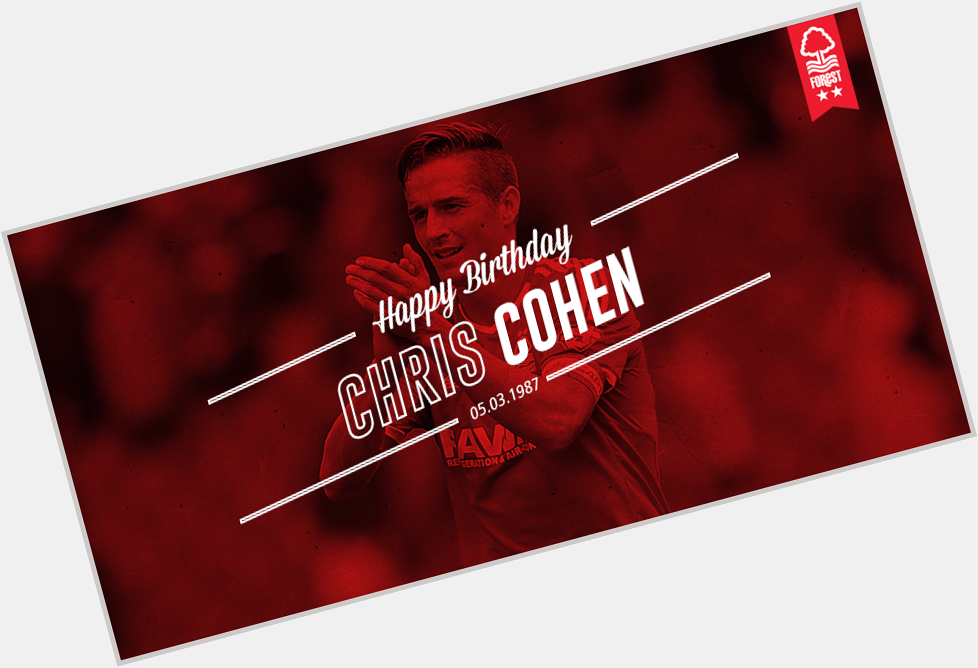 Happy birthday to club captain Chris Cohen. 