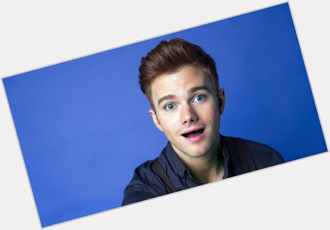  Happy 27th birthday to the openly gay actor Chris Colfer (     