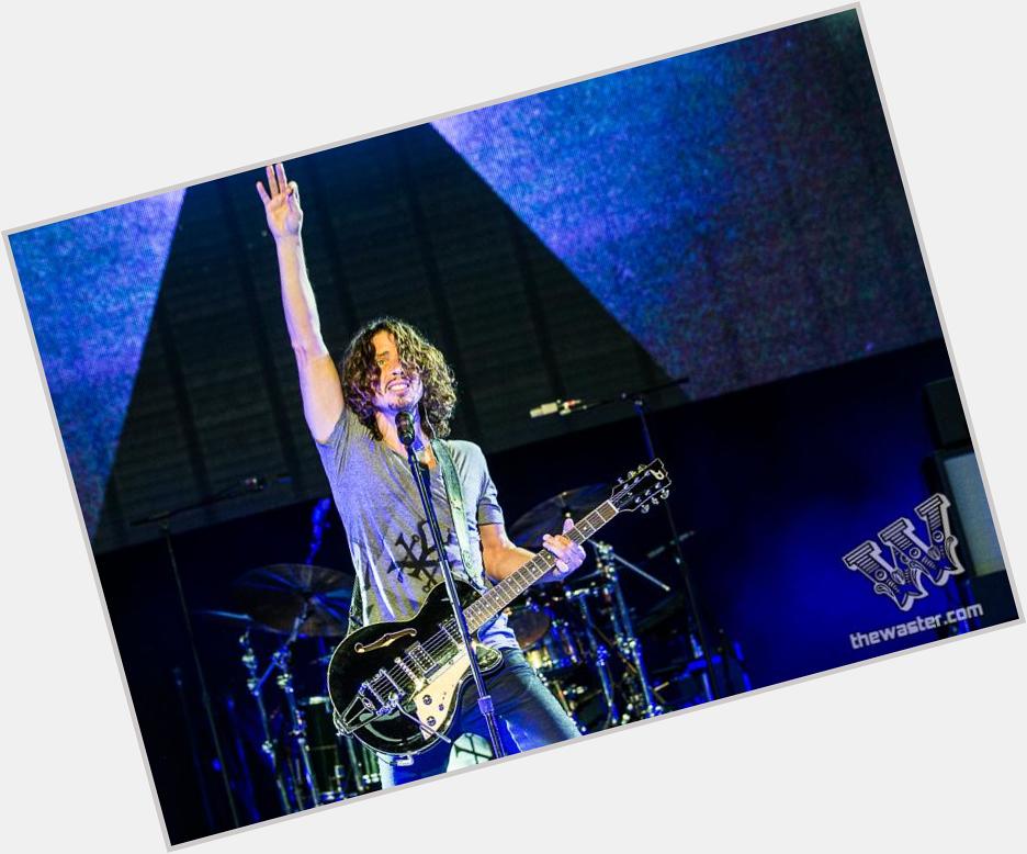 Happy Birthday to Chris Cornell of Soundgarden! 
(Photo: Joe Papeo) 
