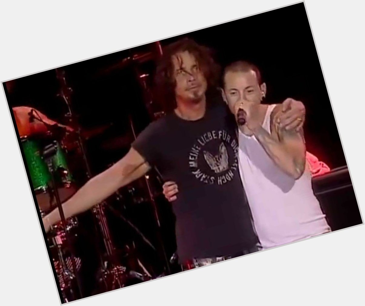 The music wherever these two souls are, is going to be beautiful. happy birthday chris cornell &   