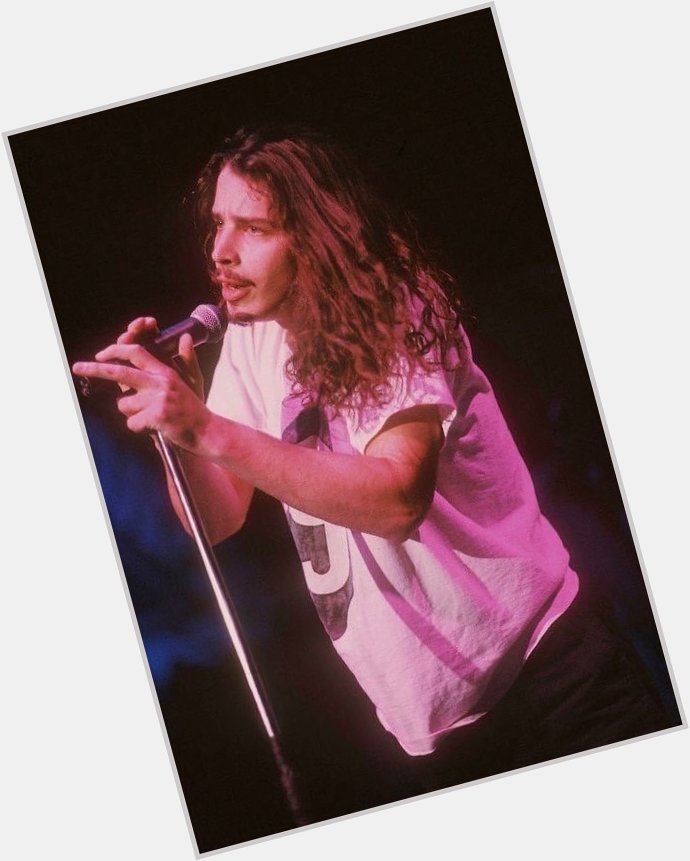 Happy birthday to an actual legend, chris cornell. we love & miss you down here 