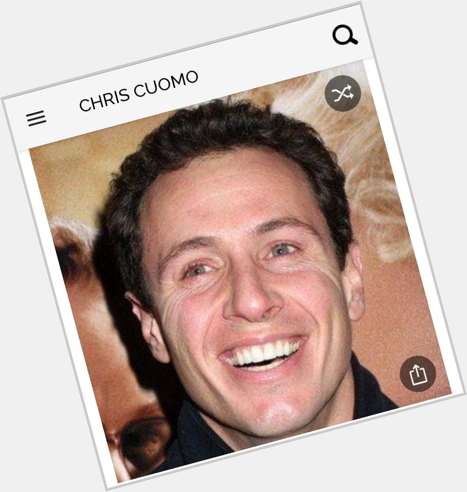 Happy birthday to this news anchor.  Happy birthday to Chris Cuomo 