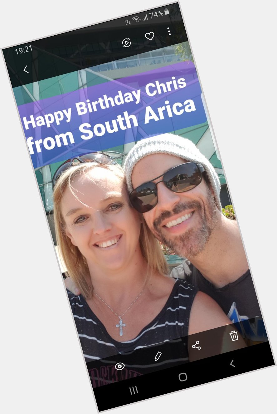  Happy Birthday from sunny South Africa 