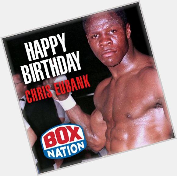 A very happy 48th birthday to Chris Eubank! How would Eubank have ranked among todays super-middles? 