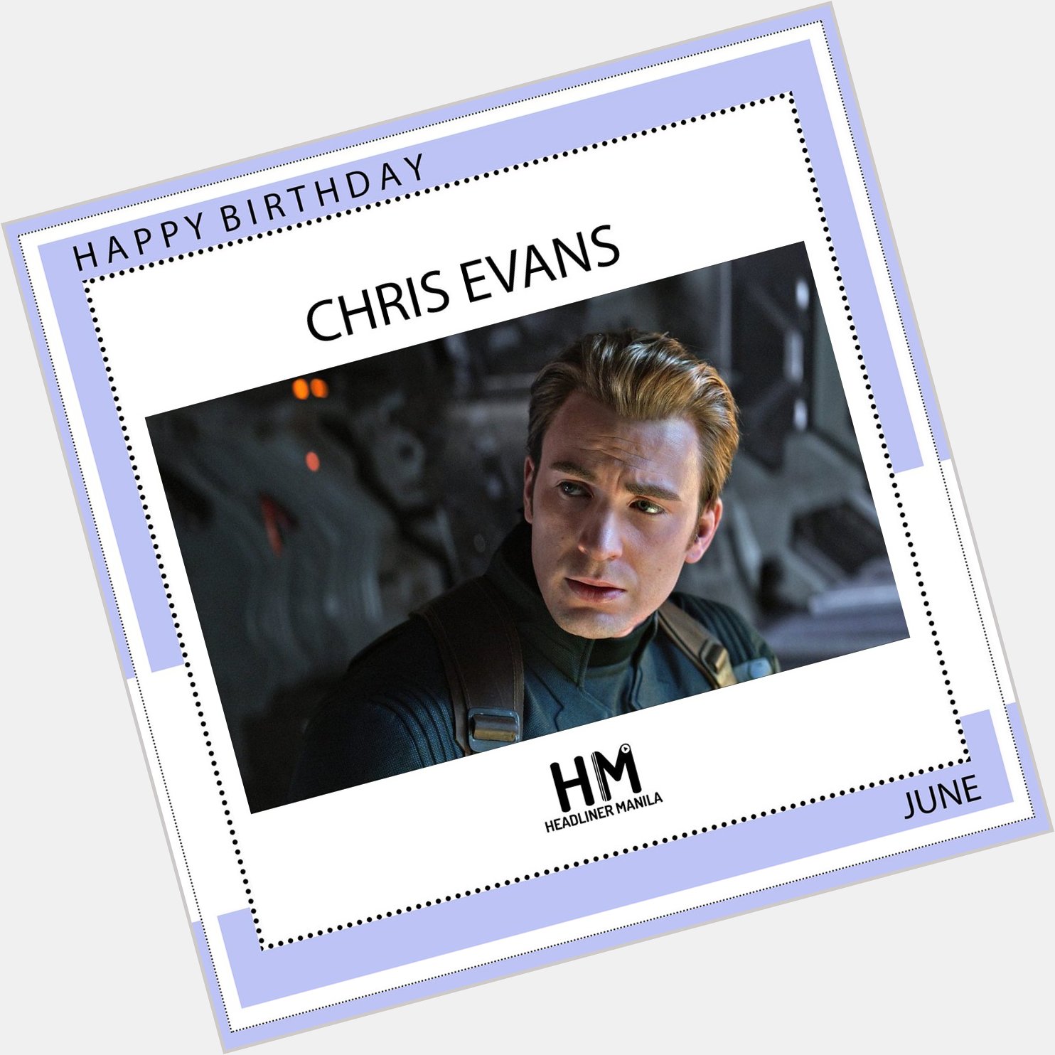 Happy birthday our Captain America, Chris Evans! 