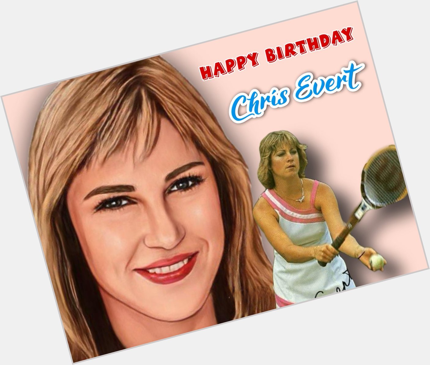  Happy Birthday Chris Evert..Reason I started following Women\s Tennis at the age of 13 (1980) 