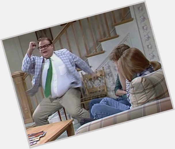 This comedy legend would have been 53 today. Happy birthday Chris Farley. Watch your head. 