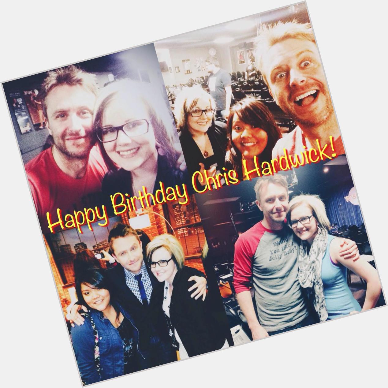 HAPPY BIRTHDAY CHRIS HARDWICK!!!! Its officially the 23rd here so I can say it!!!!     !!!!!  
