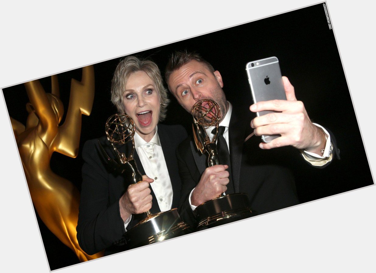 Happy 44th Birthday to today\s über-cool celebrity w/an über-cool  iPhone selfie: Chris 