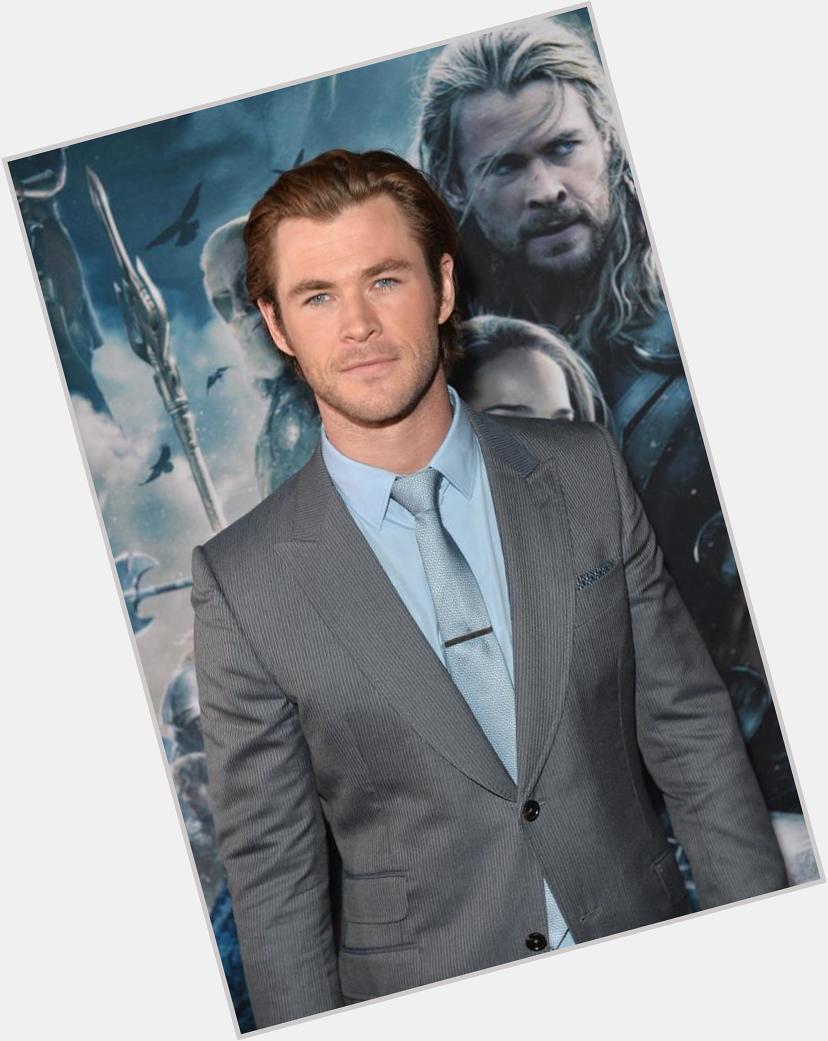  arrives early - happy birthday to the mighty Chris Hemsworth 