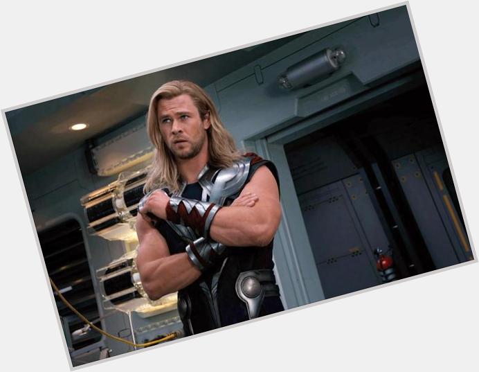 Happy Birthday to Thor hottie Chris Hemsworth! Hes 31-years-HOT. Whoops, 31-years-old! 
