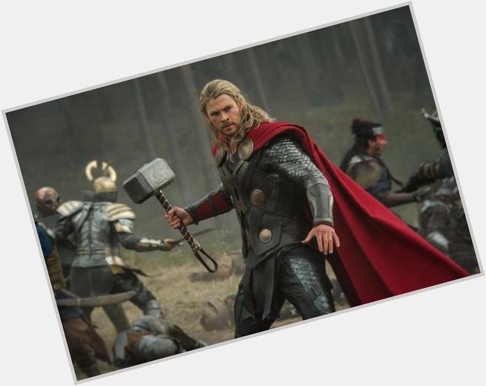 Happy Birthday to Thor himself, the very worthy Chris Hemsworth! 