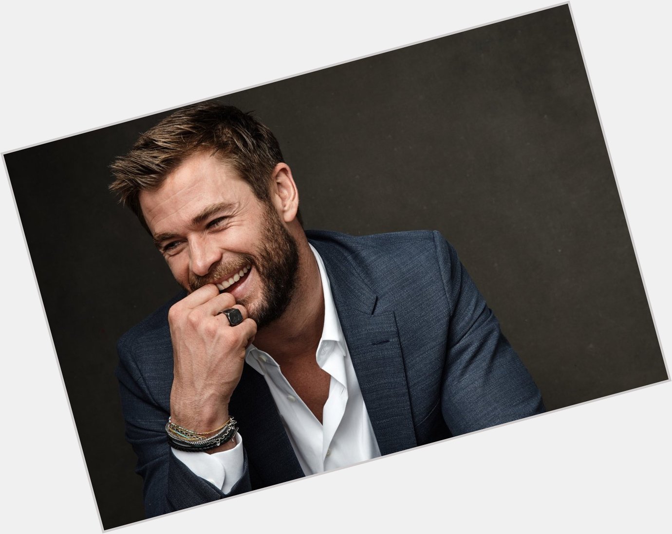 Happy Birthday to the talented and handsome Chris Hemsworth. The \Thor\ actor turns 34 today! 