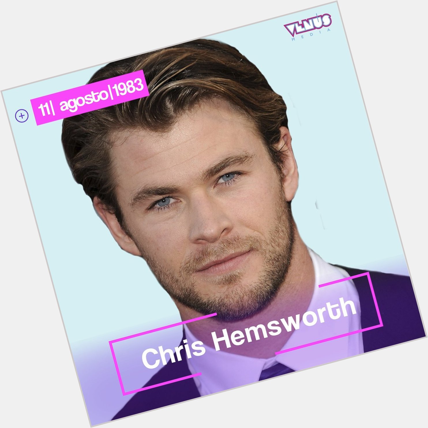 El talentoso actor australiano Chris Hemsworth cumple 35 años el día de hoy   Happy Bday Thor! 