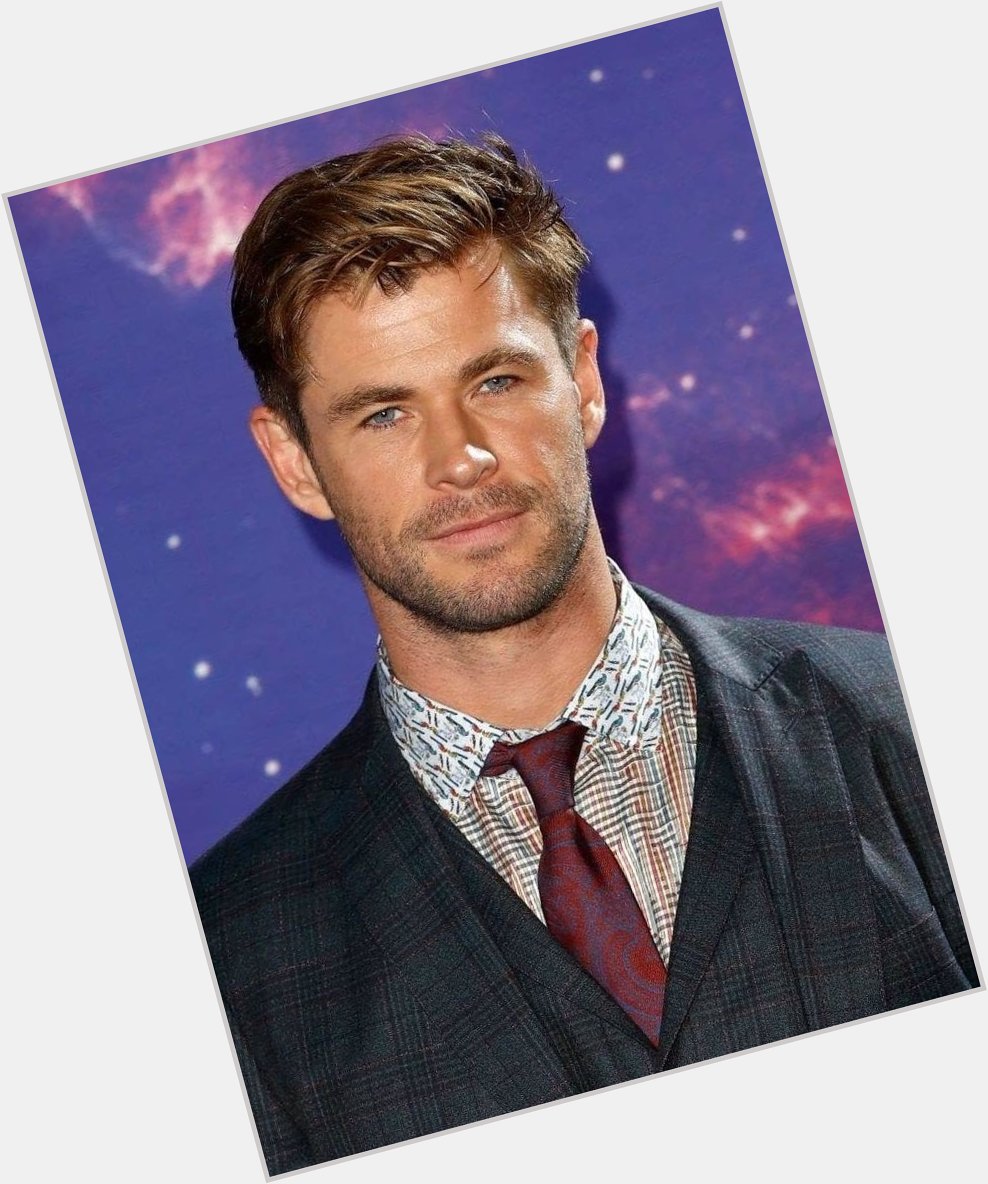 Happy birthday to the wonderful Chris Hemsworth, the actor who plays Thor in the MCU  