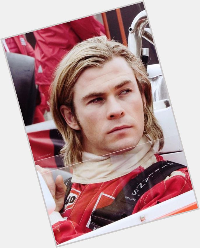 Happy Birthday to Chris Hemsworth - pictured in the F1 sports drama Rush: 