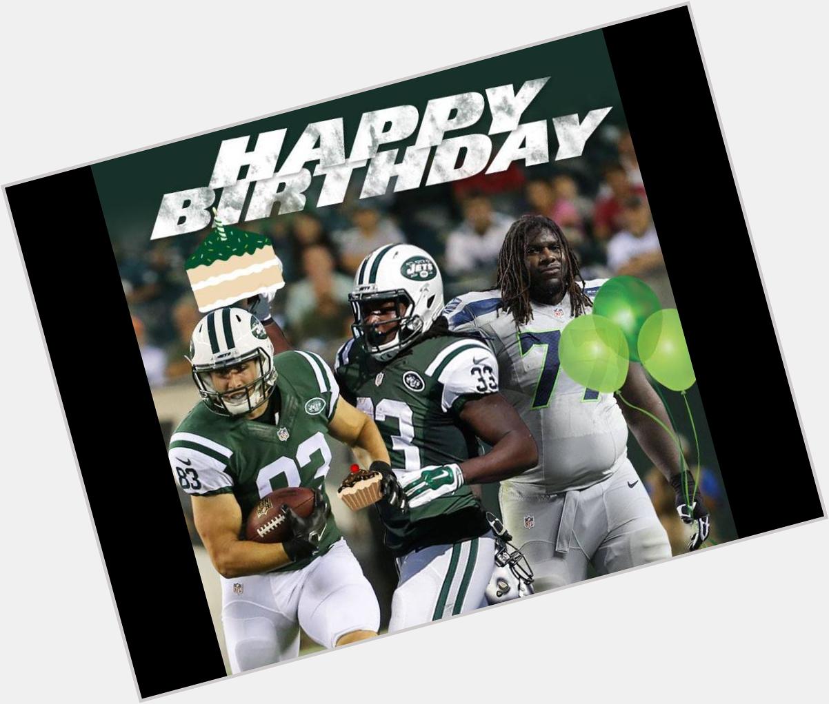 Happy Birthday Chris Pantale,Chris Ivory,James Carpenter 