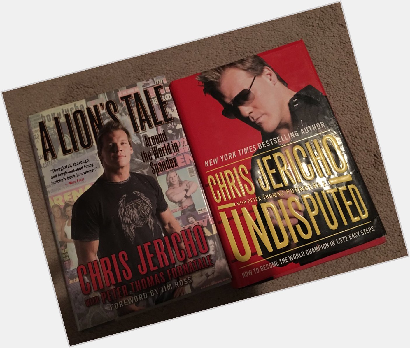  HAPPY BIRTHDAY CHRIS JERICHO~! Thanks for all the great wrestling and great books! 