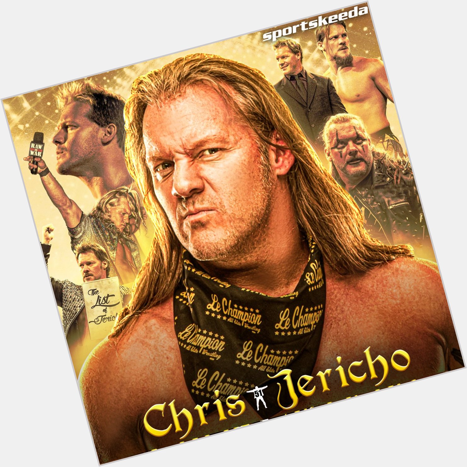 Sportskeeda Wrestling wishes \"Le Champion\" Chris Jericho a very Happy Birthday! 