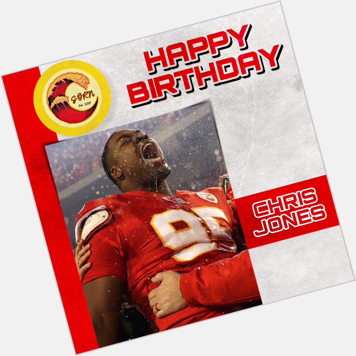 Happy 28th Birthday to Chris Jones!  | 