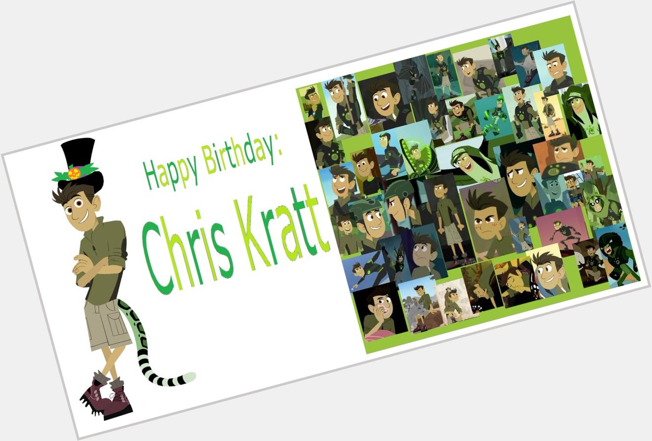 Happy Birthday Chris Kratt by Nora Rosa   
