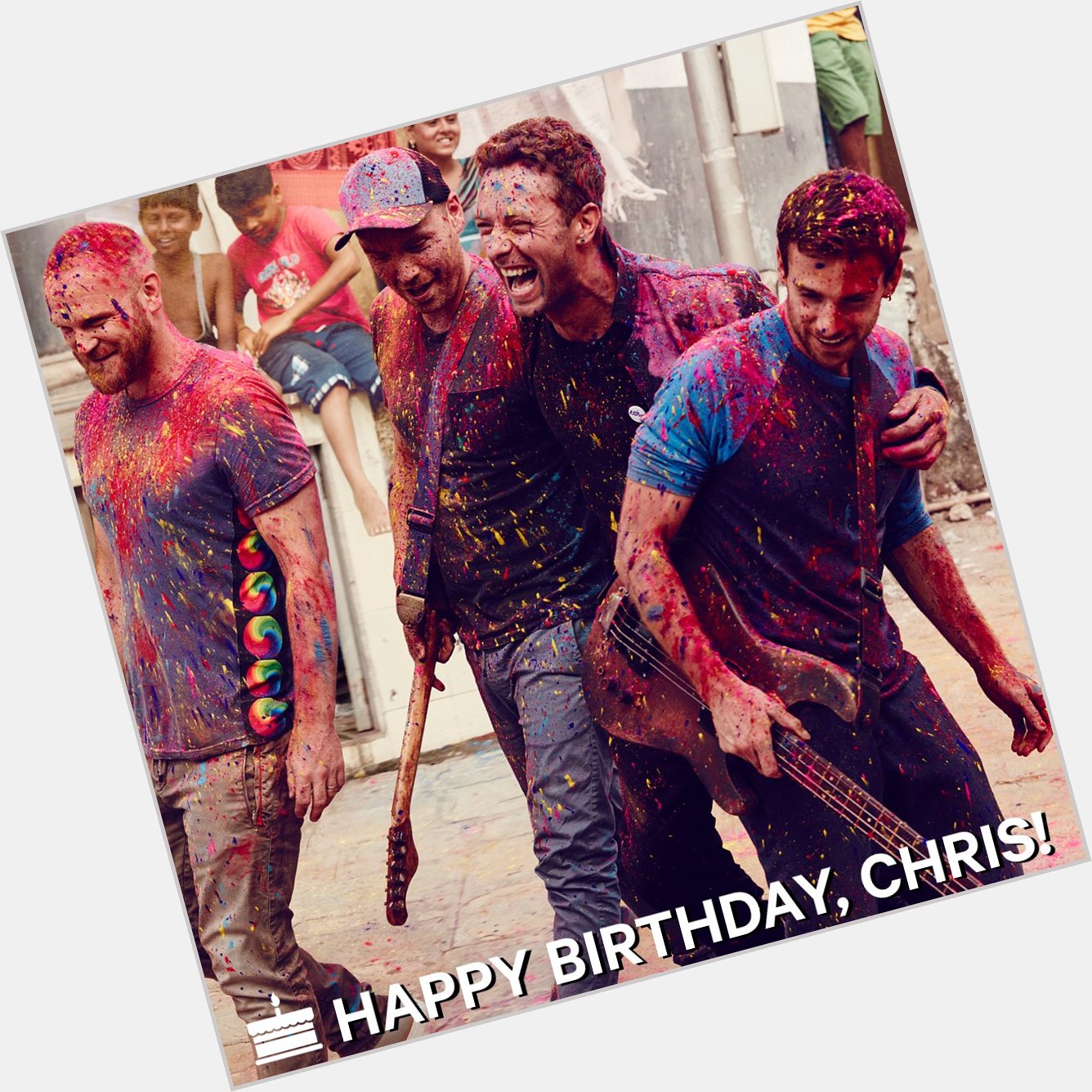 Happy birthday to frontman Chris Martin! 